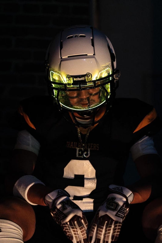 GalaxyVisors LED Light Up Football Helmet Visor