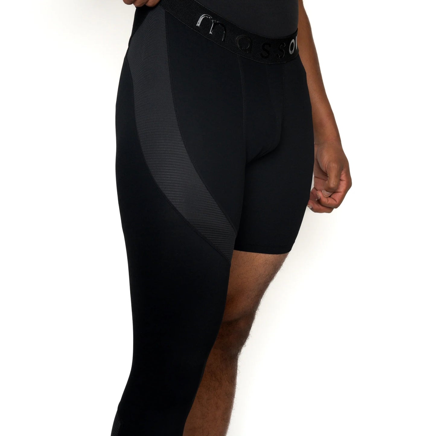 Massov Men's ProForm Single Leg Mid-Waisted Leggings