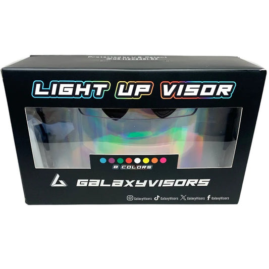 GalaxyVisors LED Light Up Football Helmet Visor